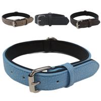Nobleza Hondenhalsband gevoerd - Vegan leer - 31cm
