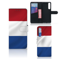 Sony Xperia 1 II Bookstyle Case Nederlandse Vlag - thumbnail