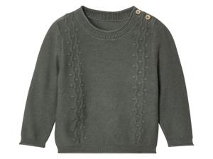 lupilu Gebreide baby trui (Kaki, 62/68)
