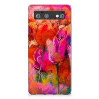 Smartphone hoesje Google Pixel 6 Tulips
