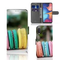 Samsung Galaxy A20e | Book Cover | Macarons