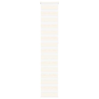 Zebra rolgordijn 40x230 cm stofbreedte 35,9 cm marmerbeige