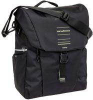 Enkele fietstas New Looxs Vigo Single - 20 liter - 30 x 19 x 40 cm - Black-Green