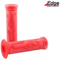 Edge Handvatset Flame rood transparant - thumbnail