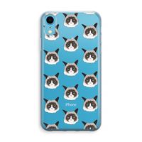 It's a Purrr Case: iPhone XR Transparant Hoesje