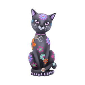 Nemesis Now - Hippy Kitty Beeld 26cm