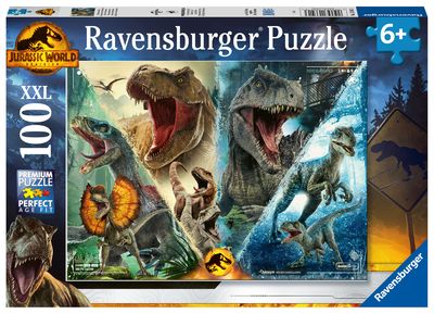 Ravensburger puzzel 100 XXL stukjes jurassic world dominion