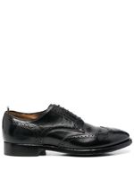 Officine Creative derbies à détails embossés - Noir Officine Creative derbies à détails embossés - Noir