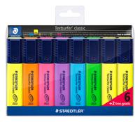Markeerstift staedtler 364 textsurfer 6+2 ass | 5 stuks