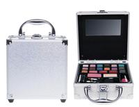 Casuelle Aluminium make-up koffer 17x15x7cm