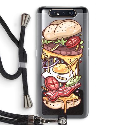 Diet Coke Please: Samsung Galaxy A80 Transparant Hoesje met koord