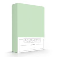 Romanette Laken Katoen Dusty Green-150 x 250 cm - thumbnail