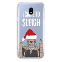 Came To Sleigh: Samsung Galaxy J3 (2017) Transparant Hoesje