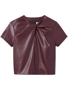 Proenza Schouler White Label haut à détail torsadé - Violet