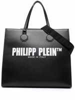 Philipp Plein sac cabas TM en cuir - Noir - thumbnail