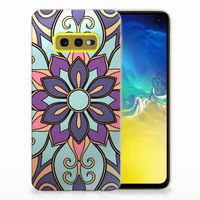 Samsung Galaxy S10e TPU Case Purple Flower - thumbnail