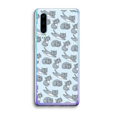 Poezen: Huawei P30 Transparant Hoesje