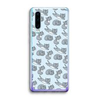 Poezen: Huawei P30 Transparant Hoesje