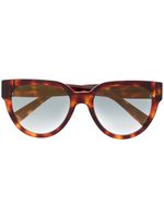 Givenchy Eyewear lunettes de soleil à monture papillon - Marron - thumbnail