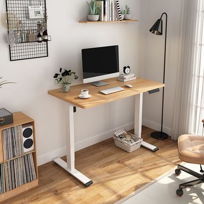 FlexiSpot EF1 zit sta bureau, in de hoogte verstelbaar bureau onderstel EF1W, elektrisch, wit