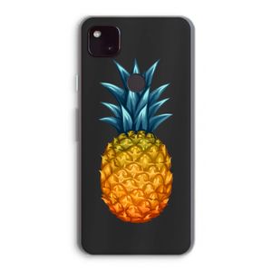 Grote ananas: Google Pixel 4a 5G Transparant Hoesje
