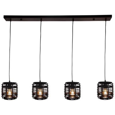 Brilliant Rotan eetkamer hanglampCrosstown - 99263/76