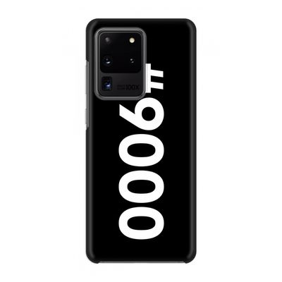 #9000: Volledig geprint Samsung Galaxy S20 Ultra Hoesje