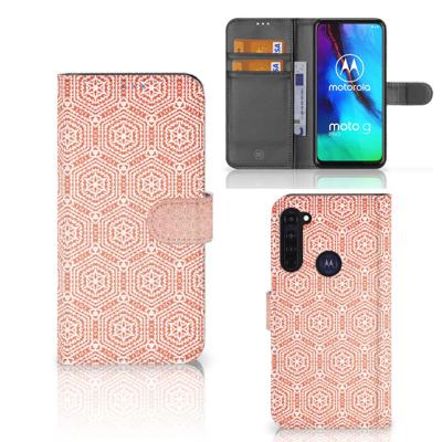 Motorola Moto G Pro | Telefoon Hoesje | Pattern Orange
