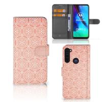 Motorola Moto G Pro | Telefoon Hoesje | Pattern Orange