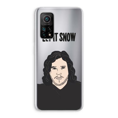 Let It Snow: Xiaomi Mi 10T 5G Transparant Hoesje