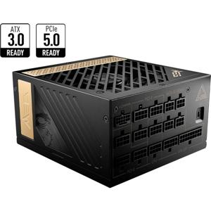 MSI MEG Ai1300P PCIE5 PC-netvoeding 1300 W ATX 80 Plus Platinum