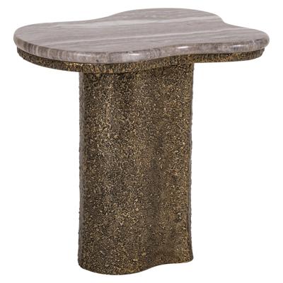 Bijzettafel Abandos antiek messing Bijzettafel Abandos antiek messing