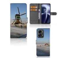OnePlus Nord 2T | Flip Cover | Schaatsers | Portemonnee hoesje