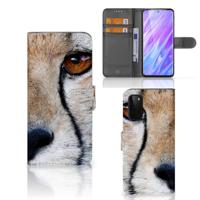 Samsung Galaxy S20 | Telefoonhoesje | Met pasjeshouder | Cheetah