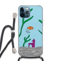 Aquarium: iPhone 13 Pro Max Transparant Hoesje met koord