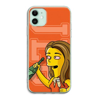 Jamie Lee Simpson: iPhone 11 Transparant Hoesje