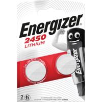 Energizer knoopcel CR2450, blister van 2 stuks