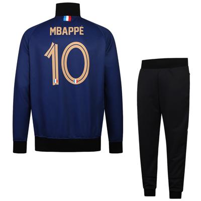 Frankrijk Trainingspak Mbappe Thuis - Kind en Volwassenen Frankrijk Trainingspak Mbappe Thuis - Kind en Volwassenen