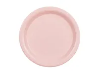 Feestborden Lichtroze 23cm (6st)