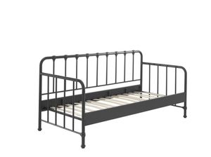 VIPACK Bronxx Kajuitbed Zwart 90 x 200 cm