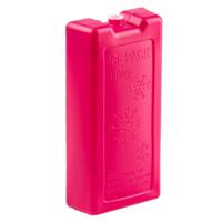 Plasticforte koelelementen - 1100 ml - 22 x 11 x 5 cm - roze - kunststof