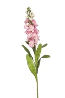 Emerald kunsttak matthiola 80cm roze