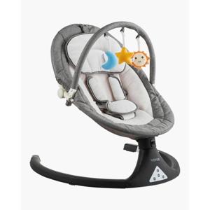 VEVOR Baby Rocker Babyschommel Babylounger 5 snelheden Afstandsbediening Speelgoedstang