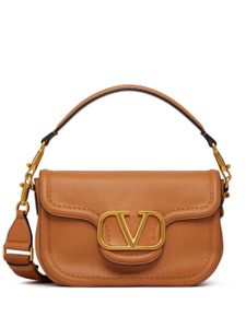 Valentino Garavani sac porté épaule Alltime en cuir - Marron