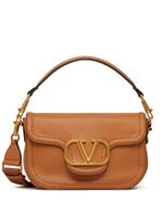 Valentino Garavani sac porté épaule Alltime en cuir - Marron