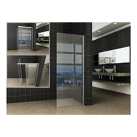 Wiesbaden Softclose 2.0 zijwand helder glas 80x200 cm