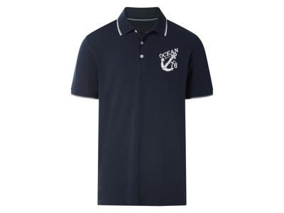 esmara Men Heren polo (Marineblauw, XL)