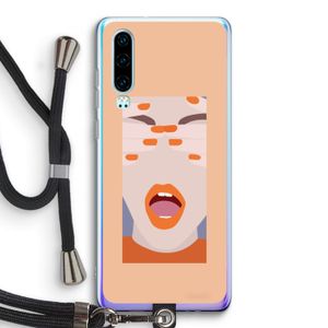 Surprise: Huawei P30 Transparant Hoesje met koord