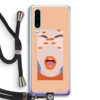 Surprise: Huawei P30 Transparant Hoesje met koord