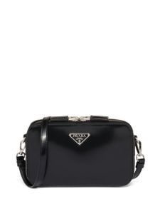 Prada petit sac à bandoulière Brique - Noir